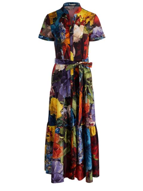 Alice + Olivia LUCY MIDI SHIRT DRESS