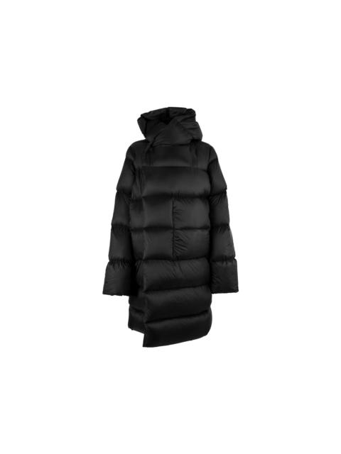 Rick Owens Rick Owens Hooded Liner Long Down Jacket Black