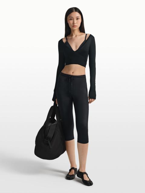 Nike NikeSKIMS Satin Shine Women's High-Waisted 17" Leggings with Drawcord