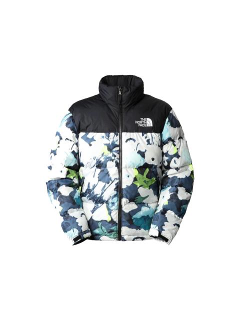 The North Face The North Face 1996 Retro Nuptse 700 Fill Packable Jacket Summit Navy Abstract Floral Print