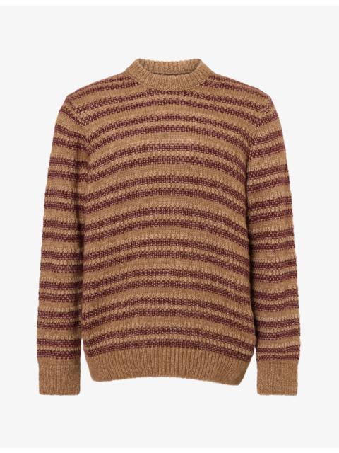 NN07 Noah Stripe Crew Neck Knit Jumper