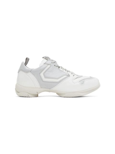 Kiko Kostadinov White & Gray Ostro Sneakers