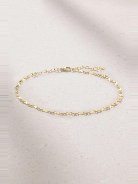 MATEO Infinity 14-karat gold anklet