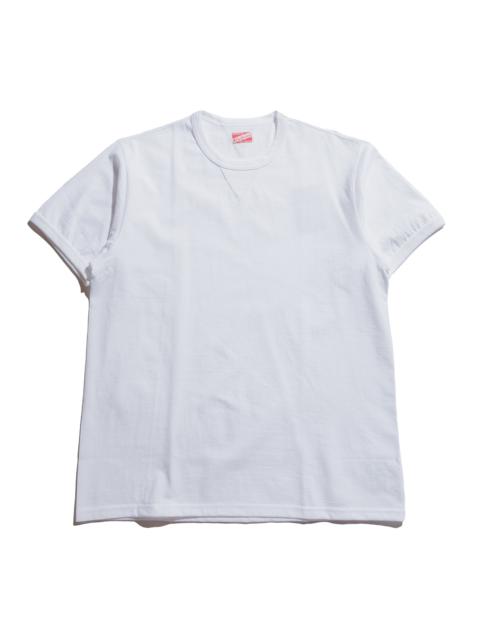The Real McCoys MC23020 Gusset Tee White