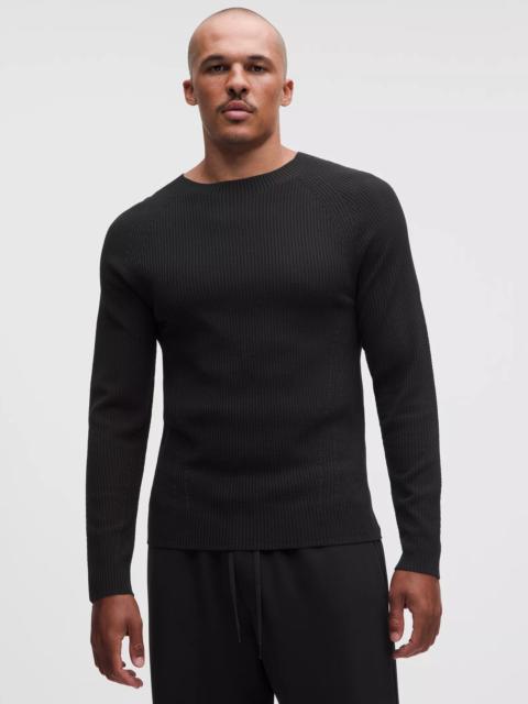 lululemon Rib-Knit Slim-Fit Long-Sleeve Shirt