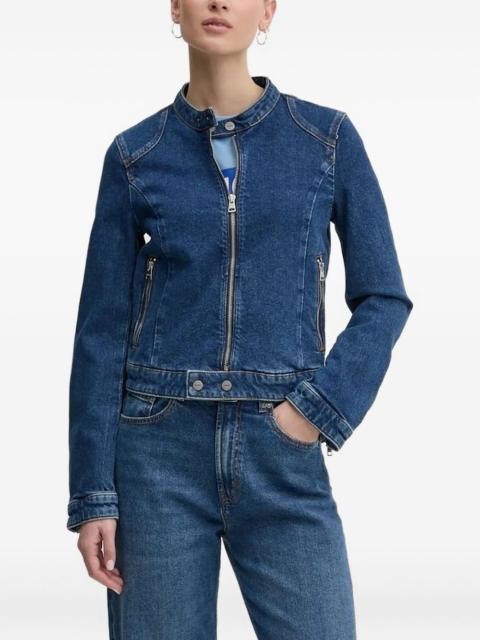 HUGO panelled denim jacket