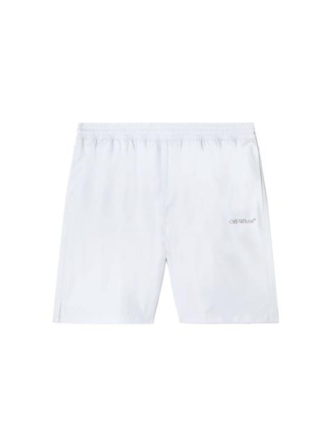 Off-White Arrows-print swim shorts