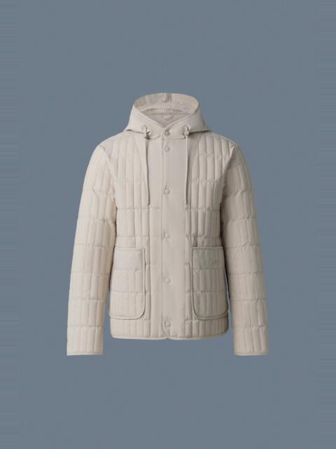MACKAGE MILES Light Down Vertical Quilted Jacket