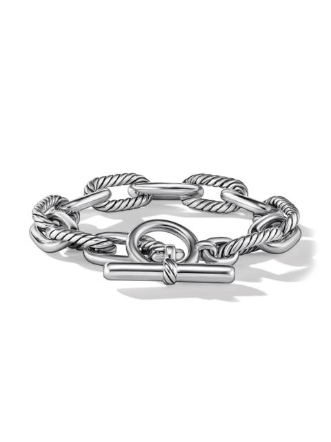 DAVID YURMAN Women's DY Madison Toggle Chain Bracelet in Sterling Silver, 11mm - Silver