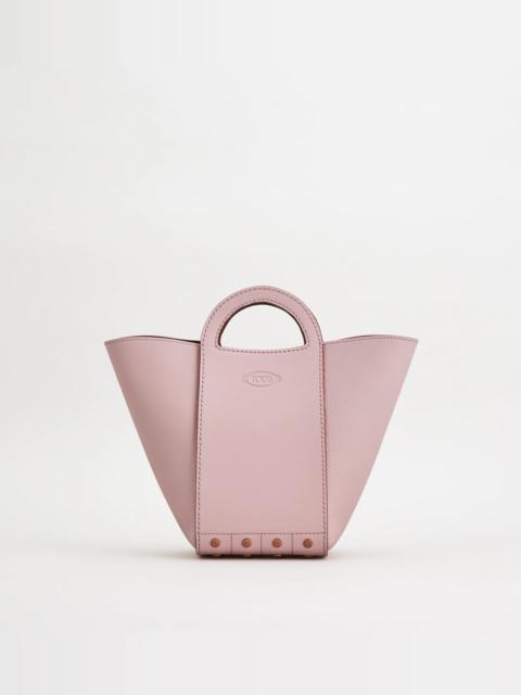 Tod's TOD'S GOMMINI SHOPPING BAG MINI - PINK