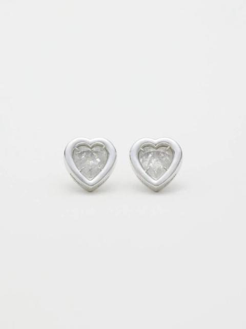 Ambush HEART STONE EARRINGS