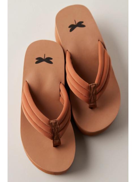 FREE PEOPLE Poolside Wedge Thongs