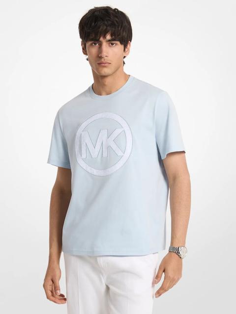 MICHAEL KORS Logo Cotton Jersey T-Shirt