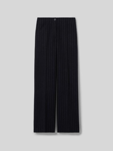 Claudie Pierlot STRIPED WOOL BLEND TROUSERS