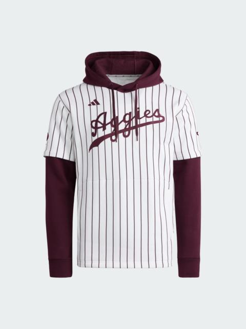 adidas Texas A&M Aggies Baseball Jersey Hoodie