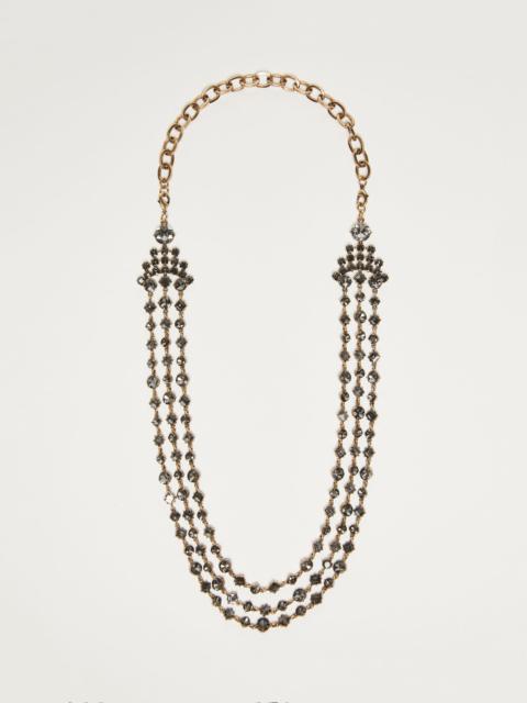 Max Mara Three-strand necklace
