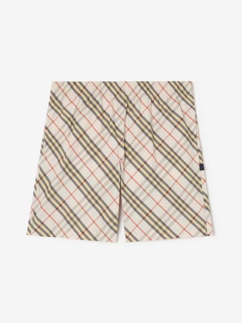 Burberry Check Swim Shorts