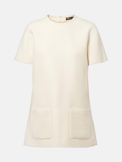 Loro Piana Irina wool and silk T-shirt