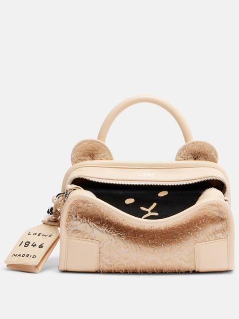 Loewe Amazona 180 Lion Fringed Cut Mini tote bag