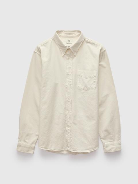 Knickerbocker "Beefy" Cotton Oxford in Bone