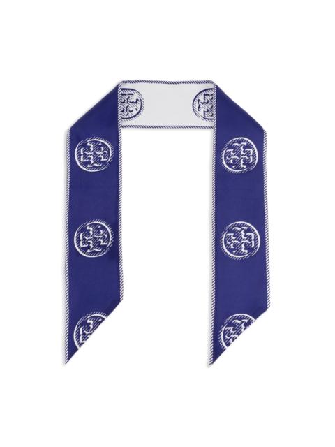 TORY BURCH printed neck scarf