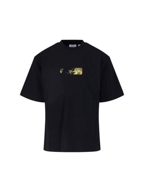 Off-White T-SHIRT "SPICES ARROW SKATE"
