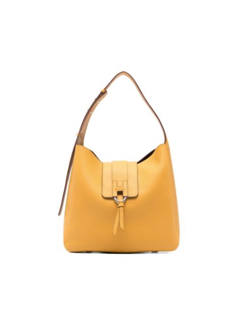 HOGAN ring-detail leather tote bag