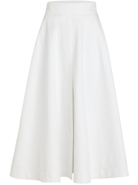 PATOU organic-cotton skirt