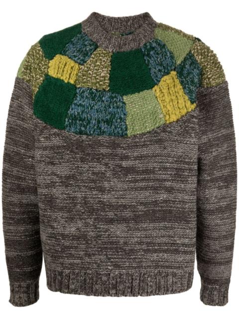 Kapital 3G patchwork-design jumper