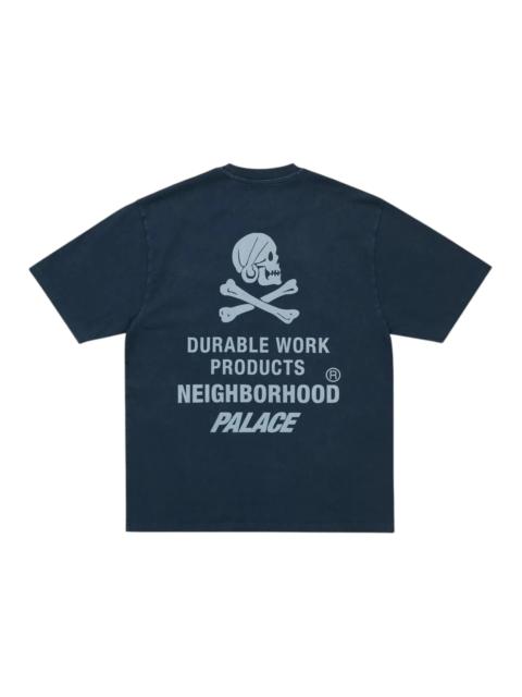 PALACE Palace x Neighborhood Pocket T-Shirt Indigo | REVERSIBLE