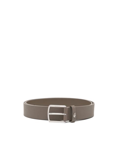 LACOSTE grained leather belt