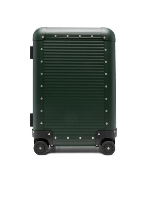 FPM Milano ribbed-aluminium holdall