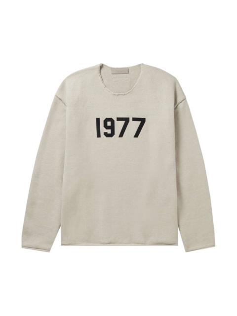 ESSENTIALS Fear of God Essentials Raw Edge Sweater 'Wheat'