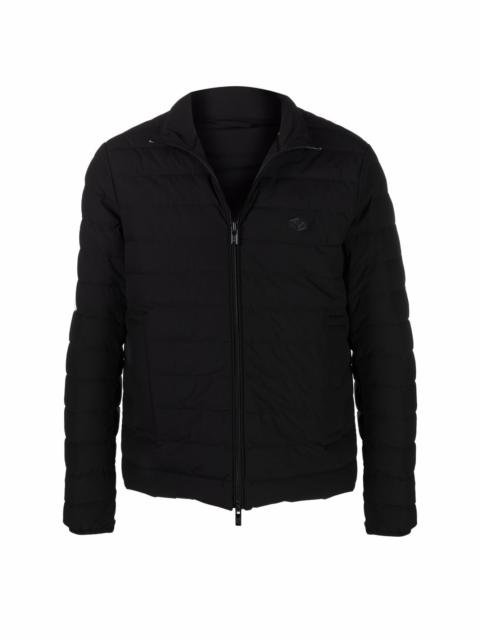 EMPORIO ARMANI padded logo-patch jacket