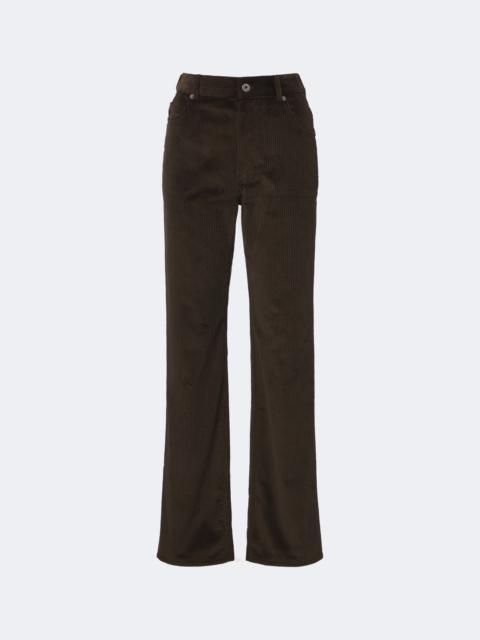 Loewe Cotton corduroy straight pants