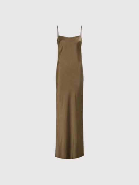 ST. AGNI Low Back Slip Dress - Kelp