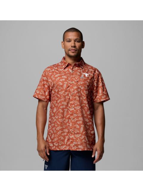 Columbia Men's Collegiate PFG Super Slack Tide Shirt - Texas