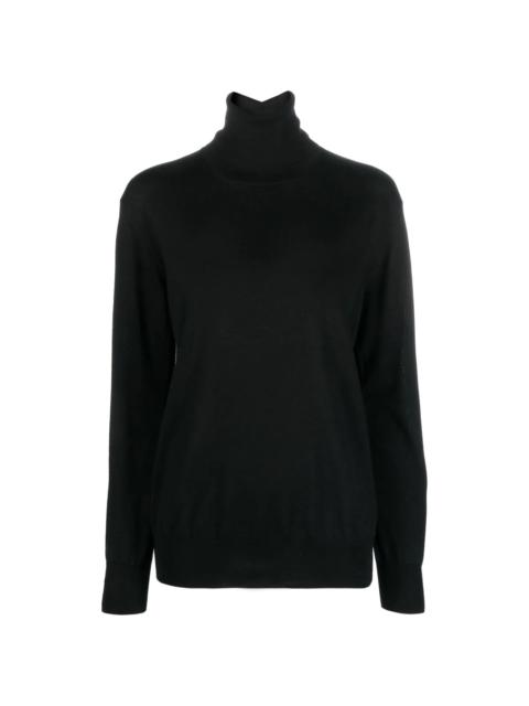 Jil Sander 롤 넥 캐시미어 점퍼