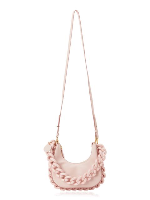 Stella McCartney Frayme Tonal Shoulder Bag light pink