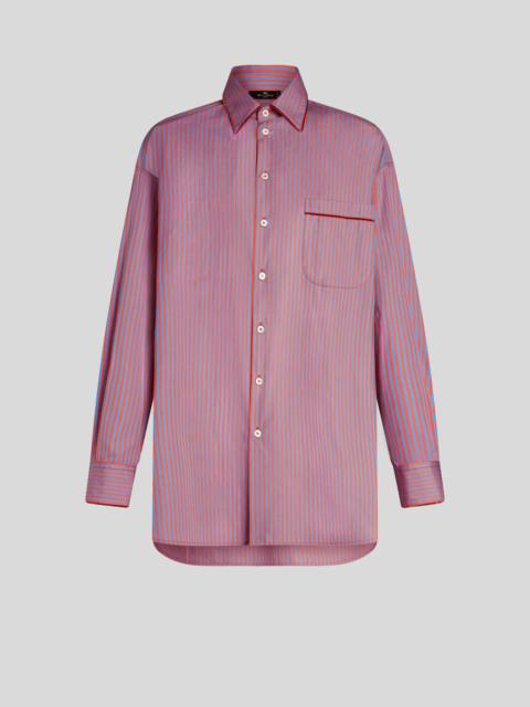 Etro STRIPED COTTON SHIRT