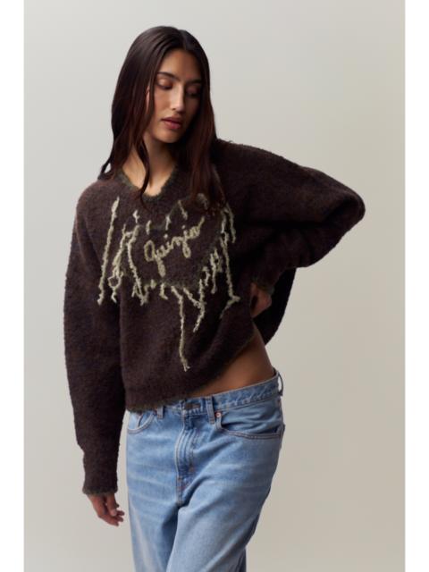 GUIZIO GUIZIO HEART SWEATER