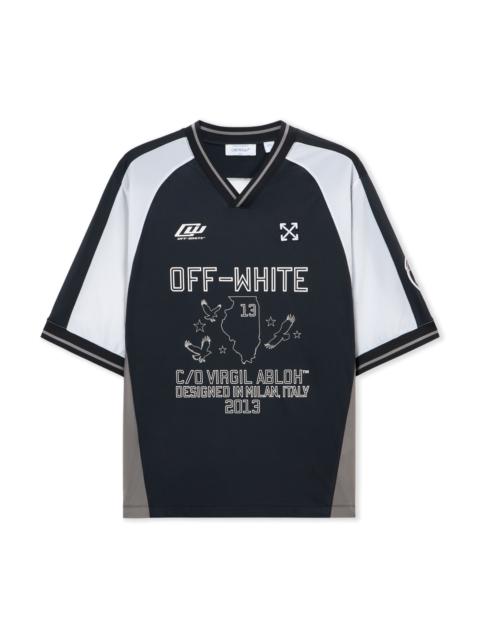 Off-White Eagle Team Soccer S/S Top