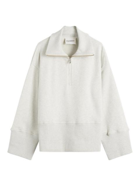 CLOSED Closed Half Zip Long sleeve Sweatshirt