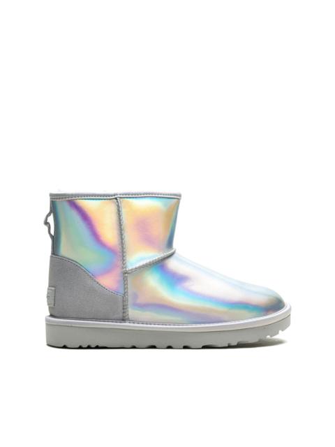 UGG Classic Mini Iridescent "Glacier Grey" boots