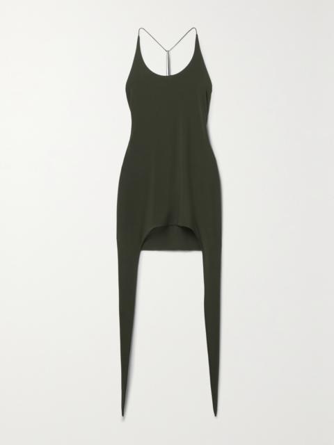 GRACE LING Embellished Stretch-jersey Mini Dress