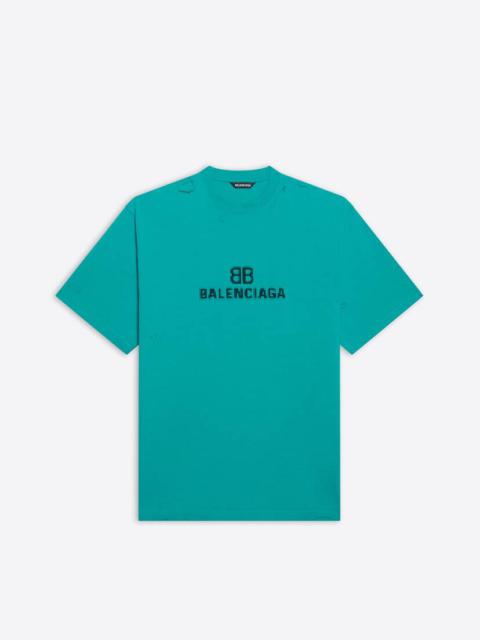 Bb Pixel Boxy T-shirt in Blue