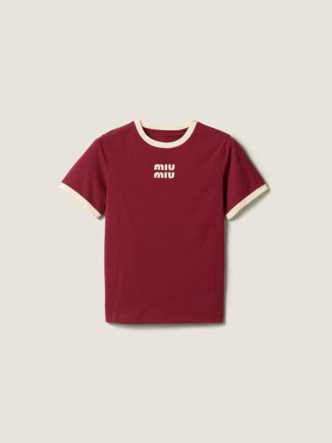 Miu Miu Cotton jersey T-shirt
