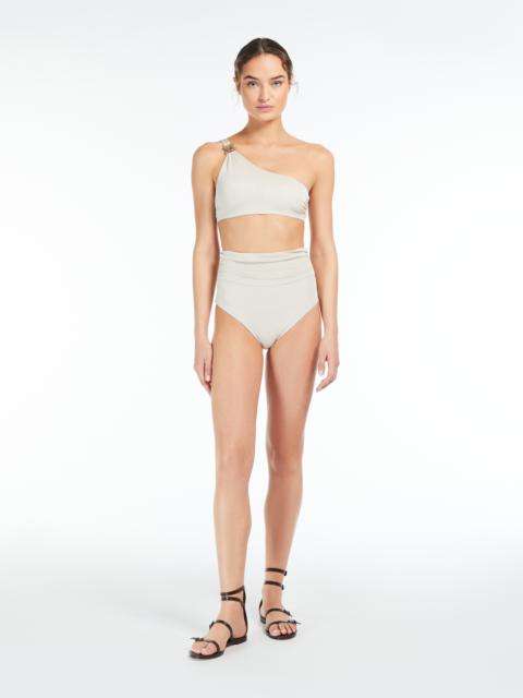 Max Mara SAVINA Jersey and lurex bikini bottoms