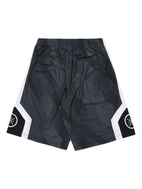 Li-Ning Li-Ning Way Of Wade Logo Basketball Shorts 'Black Grey' AAPP281-1