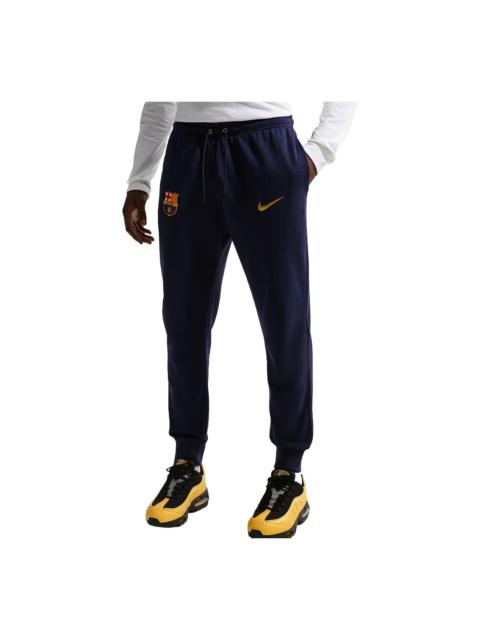 Nike Nike x F.C. Barcelona Club Pants 'Blackened Blue Mineral Yellow' II3406-498